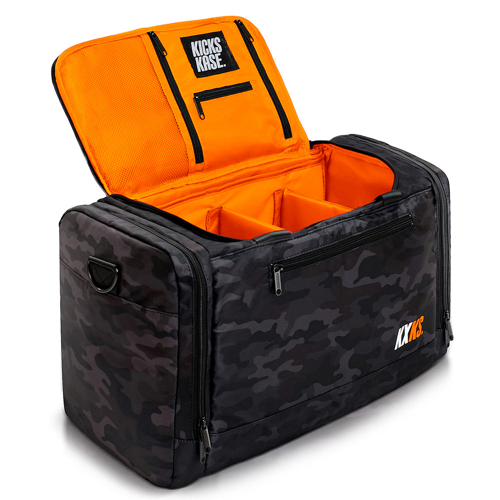 Camo Duffle (Black/Orange)