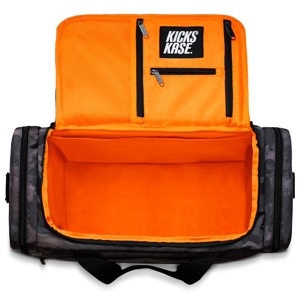 Camo Duffle (Black/Orange)