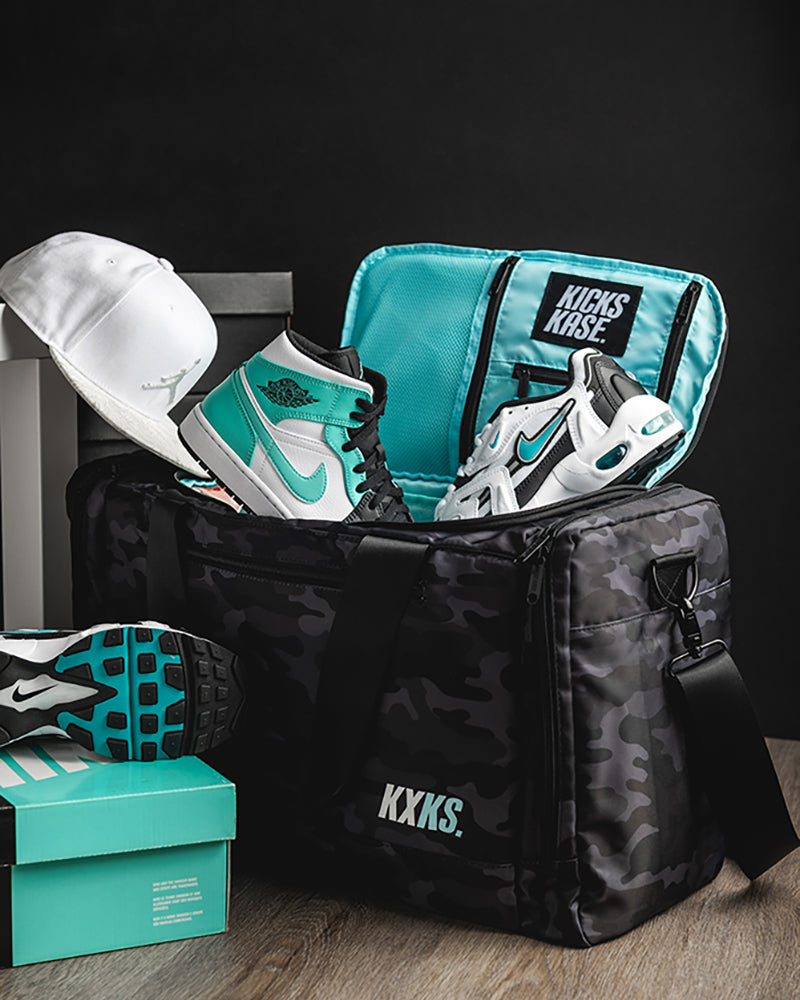 Camo Duffle (Black/Tiffany)