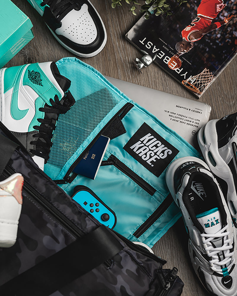 Camo Duffle (Black/Tiffany)