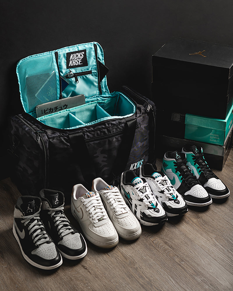 Camo Duffle (Black/Tiffany)