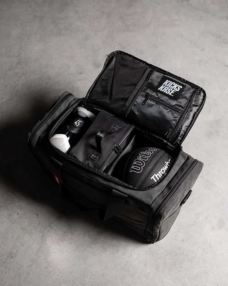 Suede Duffle (Black/Black)