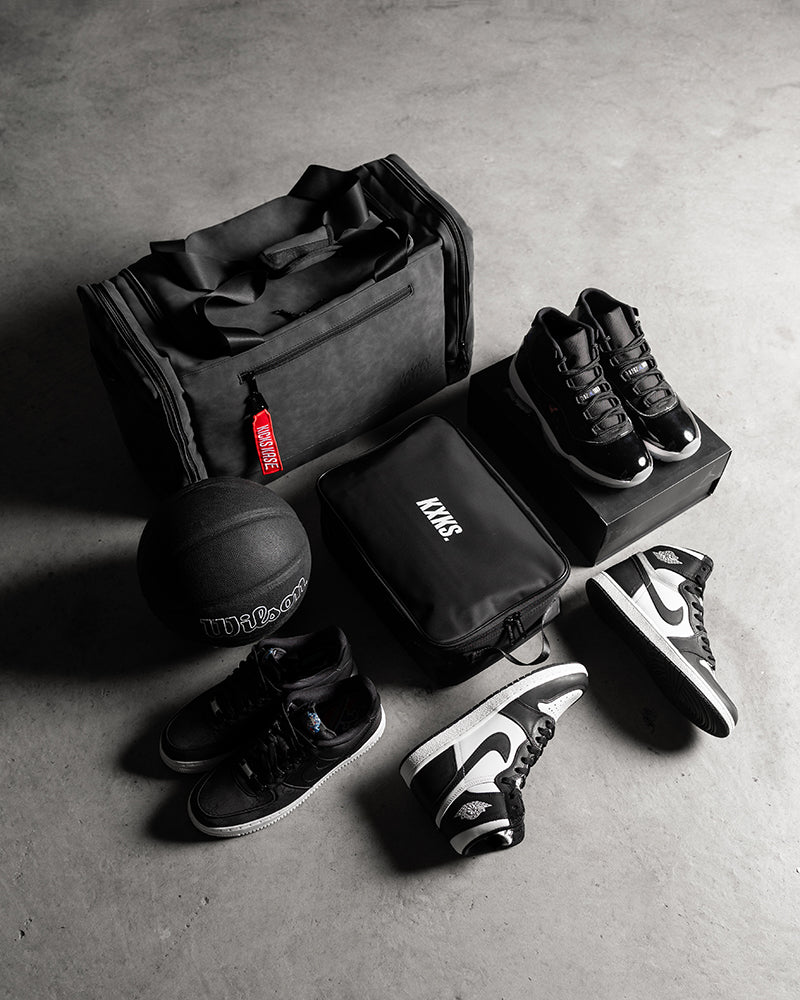 Suede Duffle (Black/Black)
