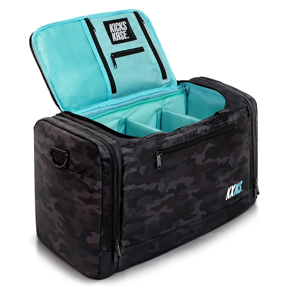 Camo Duffle (Black/Tiffany)