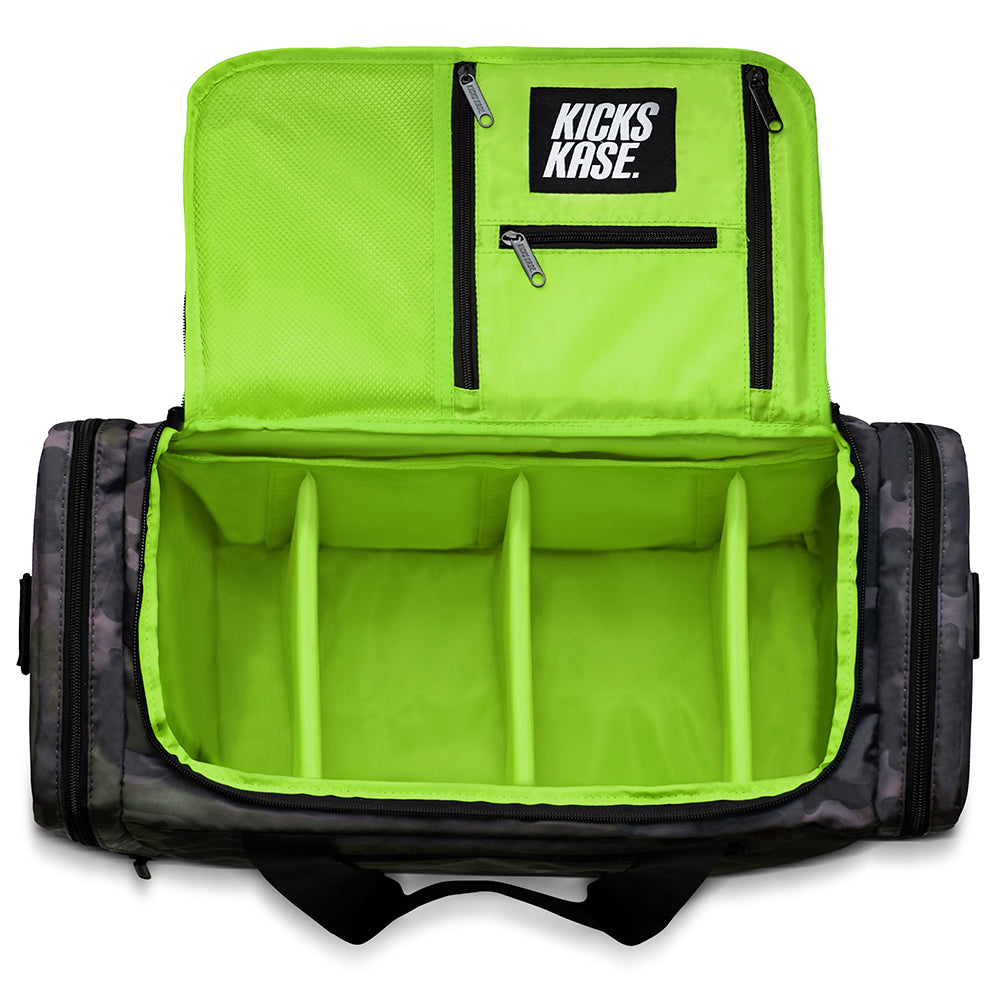 Camo Duffle (Black/Acid Green)